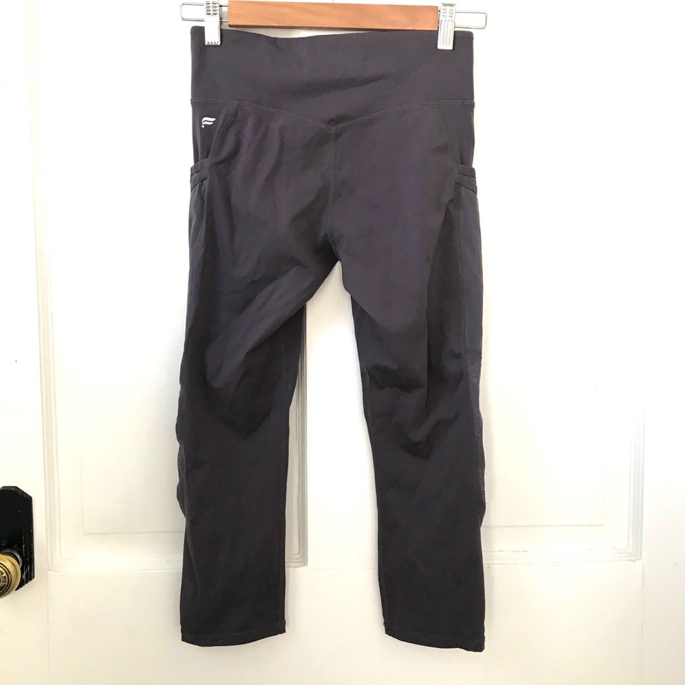 Fabletics Trinity Side Pocket Capri Leggings In E… - image 4